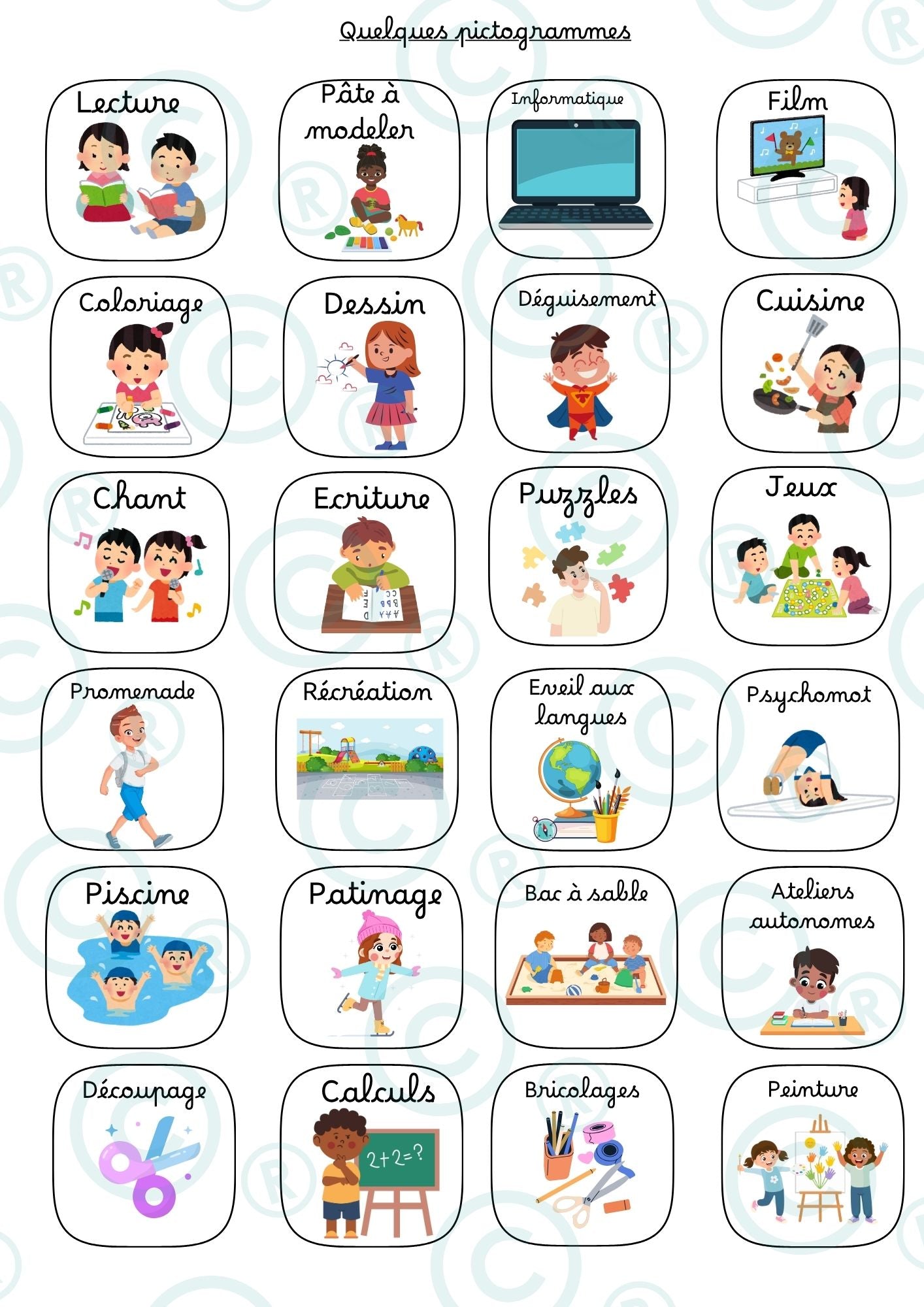 Mon dossier d'activités pour la RENTRÉE des classes PDF ( Maternelle)