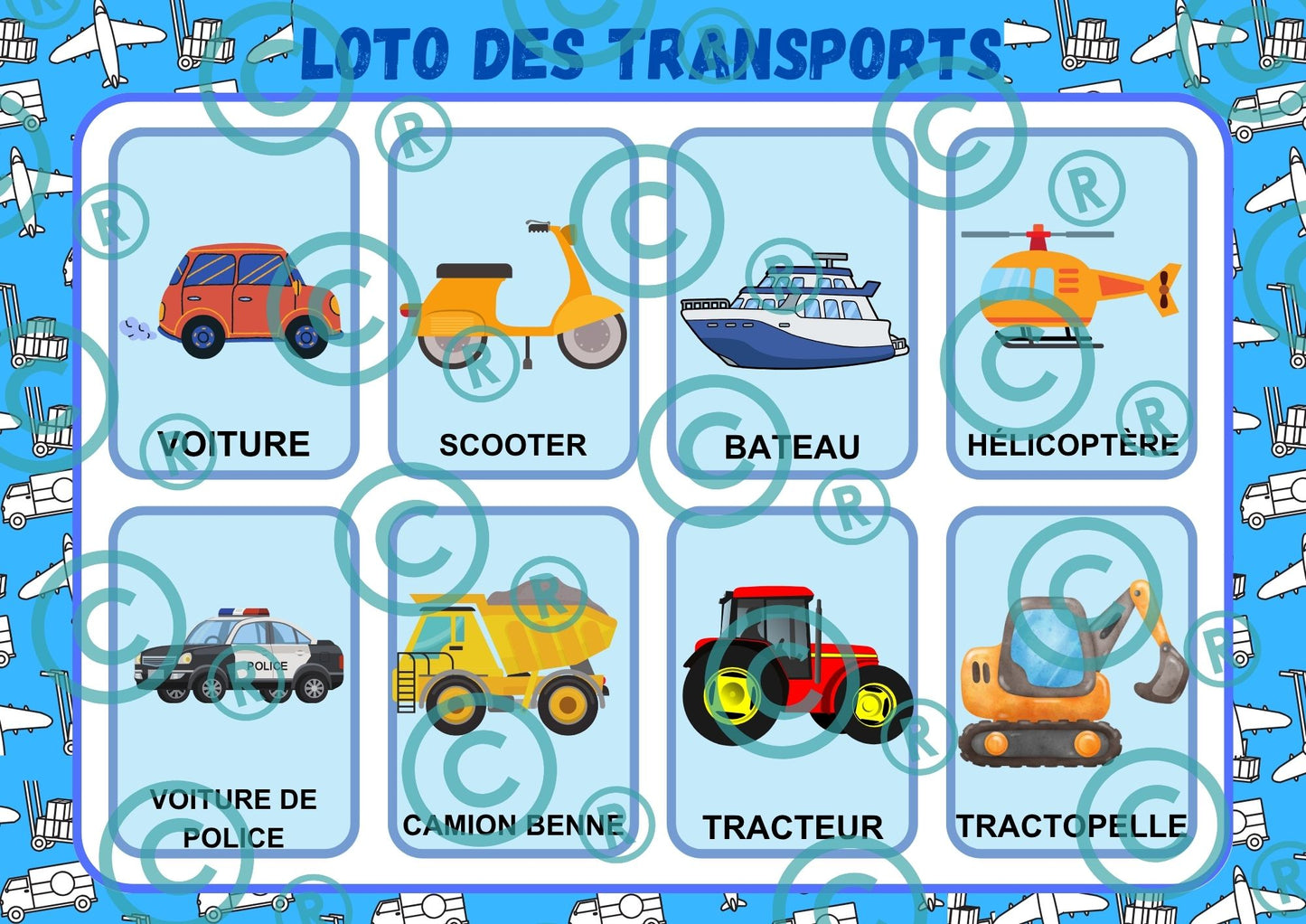 Loto des transports PDF