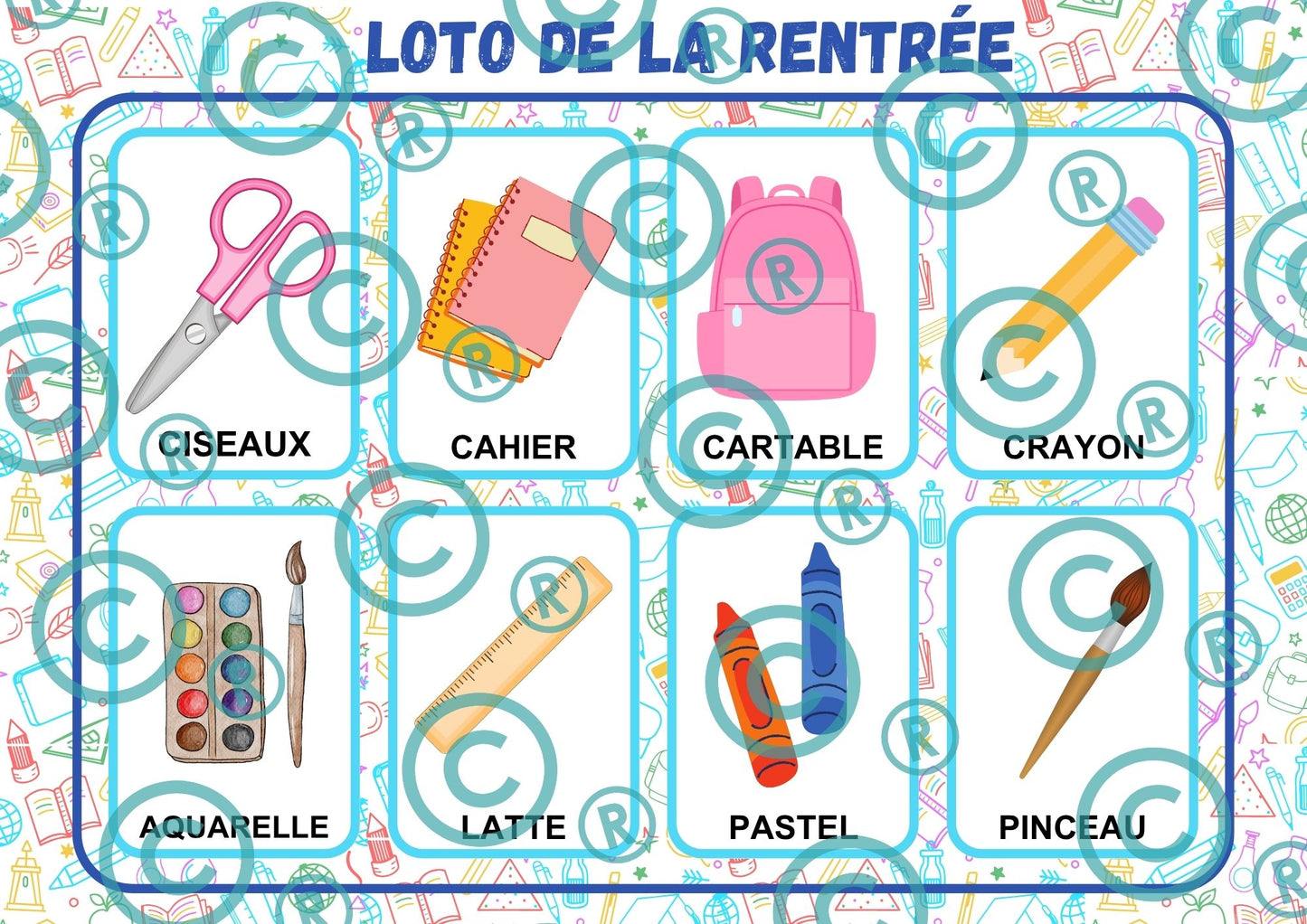 Loto de la Rentrée PDF