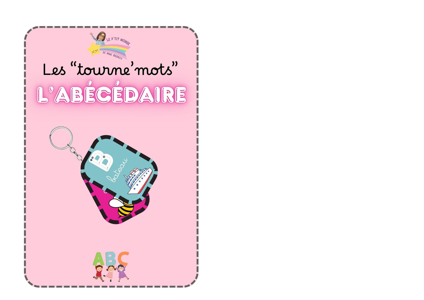 NOUVEAU ! Le tourne 'mots ABÉCÉDAIRE