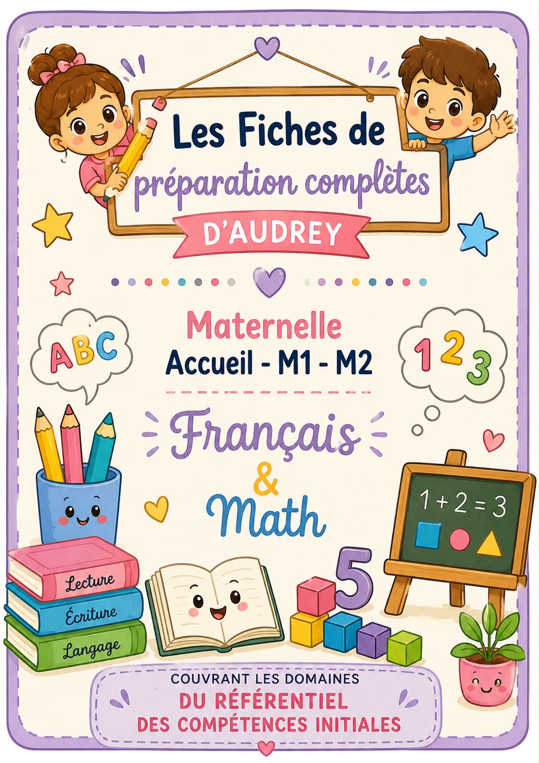 PACK Français/Math Acc/M1/M2 Préparations de leçon complètes PDF