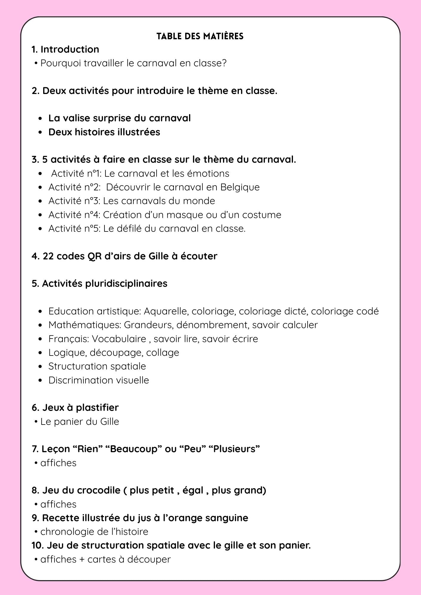 PACK TRIO "Carnaval"