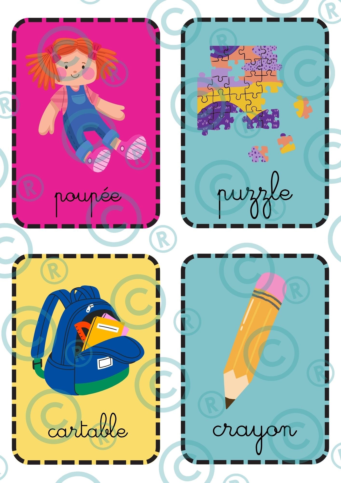 NOUVEAU ! Le tourne 'mots spécial Rentrée des classe PDF