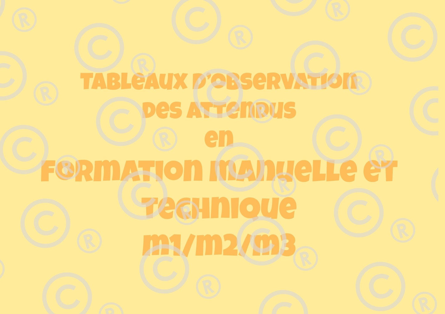 Tableaux d'observation des attendus (Form Techn et Man, Phil/Cit, Sciences humaines) PDF