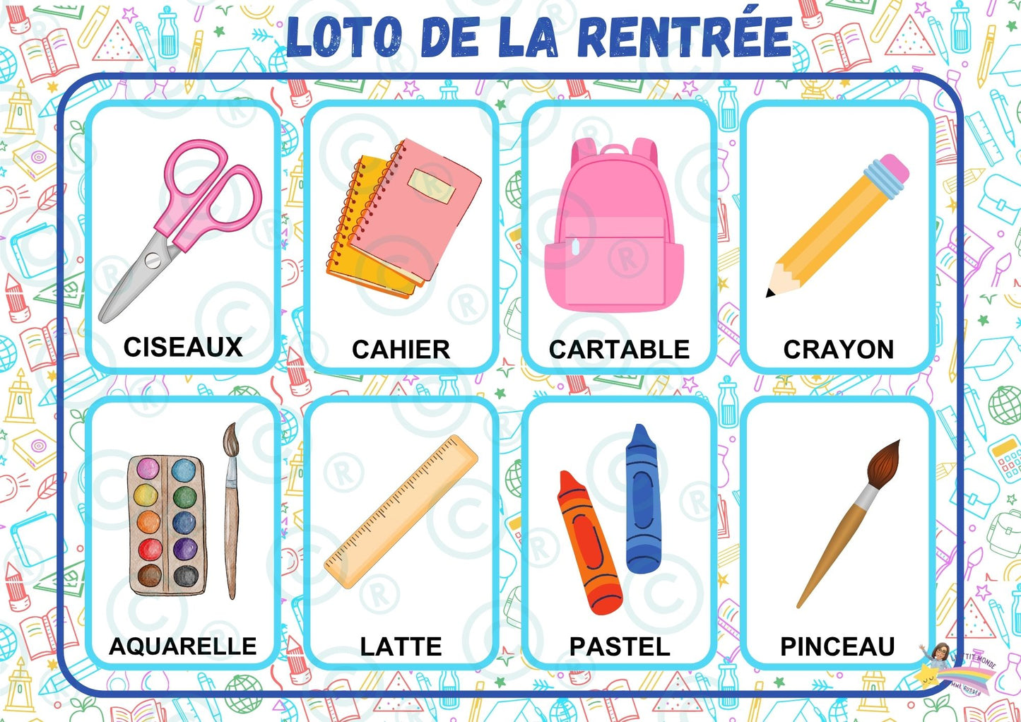 Mon dossier d'activités pour la RENTRÉE des classes PDF ( Maternelle)