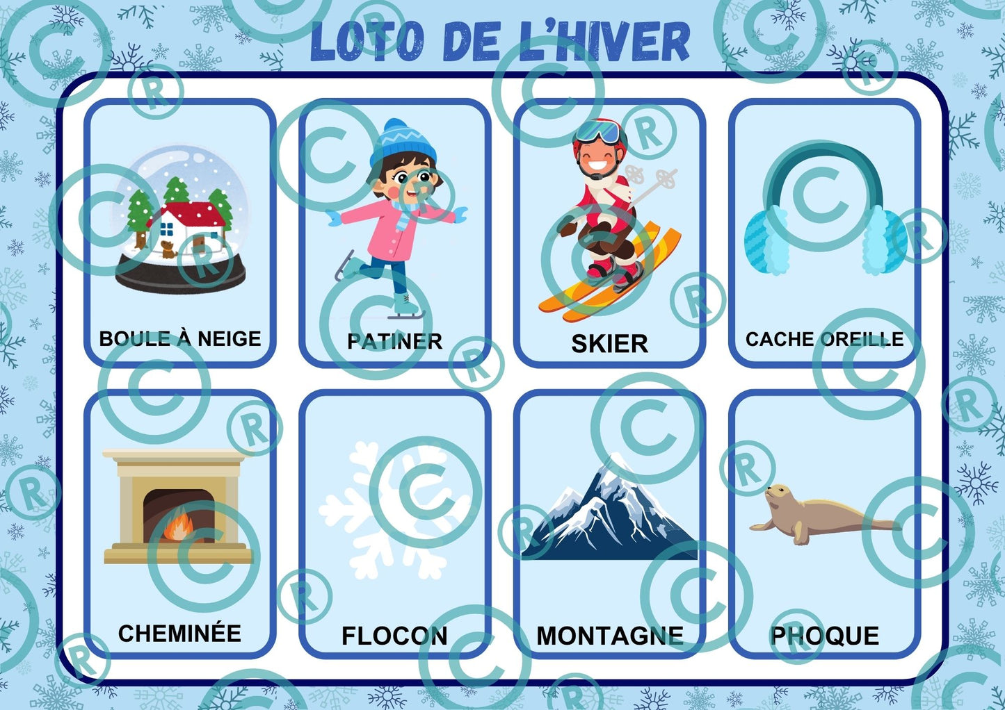 PDF loto de l'hiver PDF
