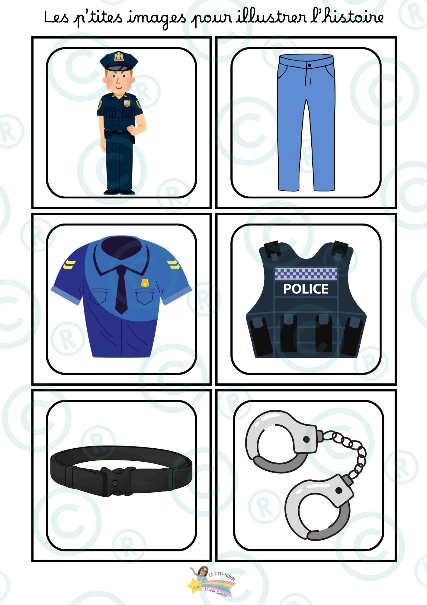 NOUVEAU ! Mes p'tits projets : LES MÉTIERS