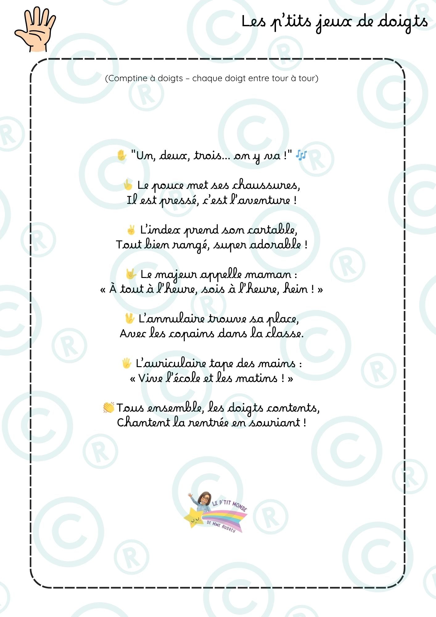Mon dossier d'activités pour la RENTRÉE des classes PDF ( Maternelle)