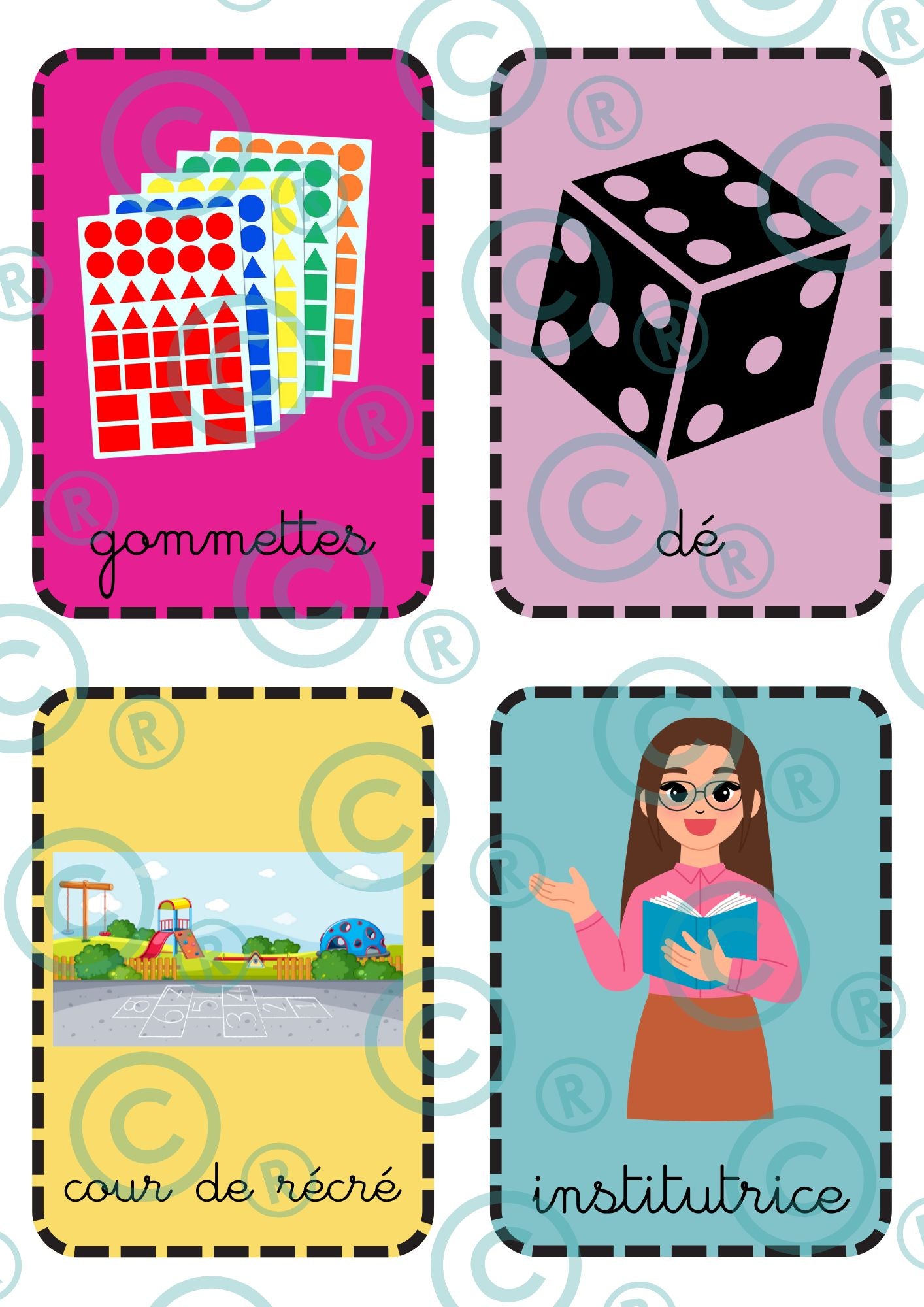 NOUVEAU ! Le tourne 'mots spécial Rentrée des classe PDF