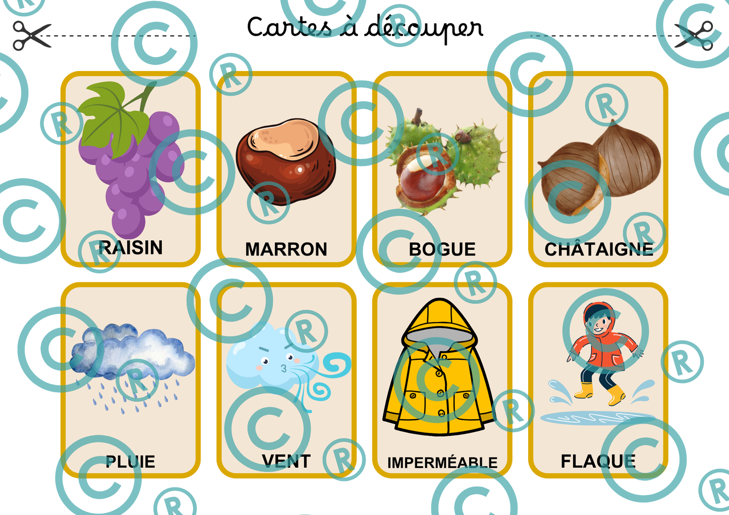 Loto de l'automne PDF