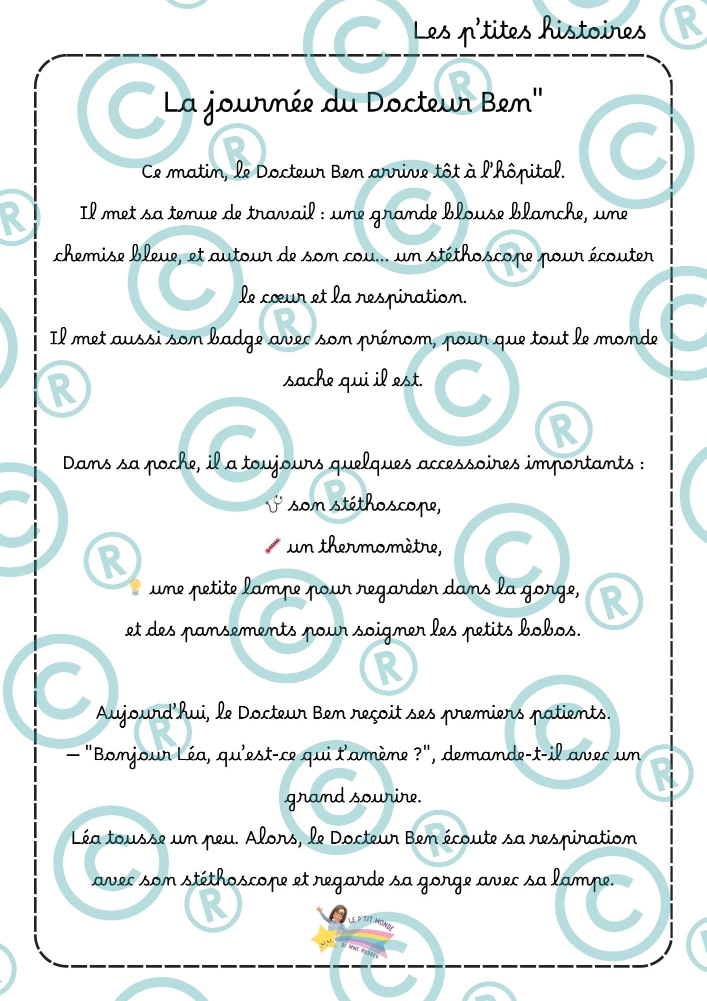 NOUVEAU ! Mes p'tits projets : LES MÉTIERS
