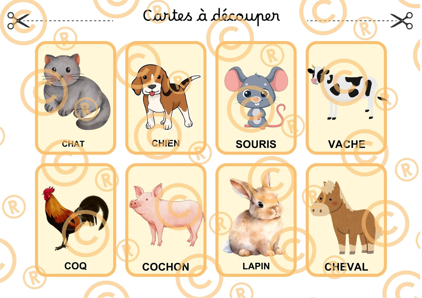 PDF Loto des animaux PDF