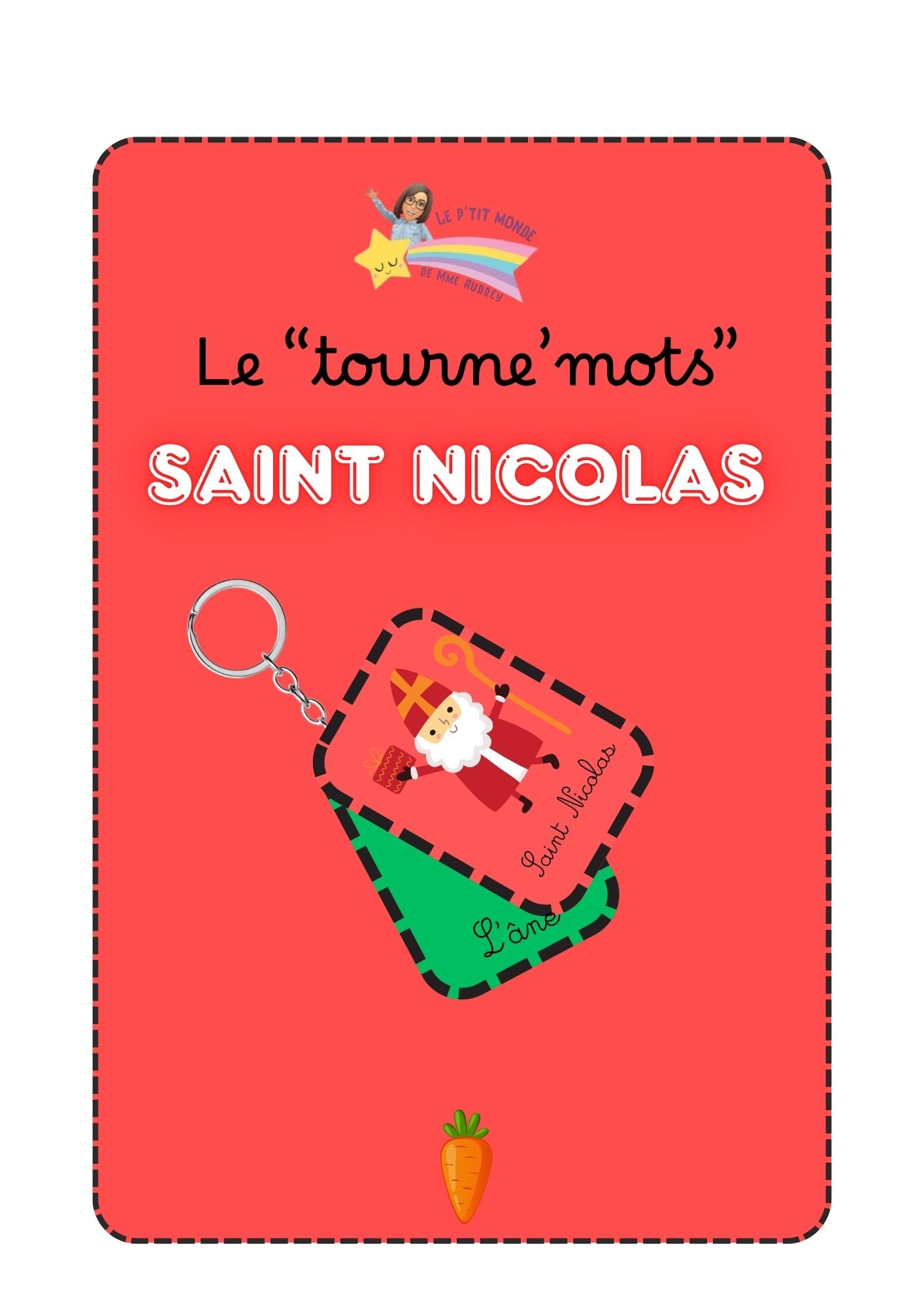 Le Tourne'mots de Saint Nicolas – Le petit monde de Mme Audrey