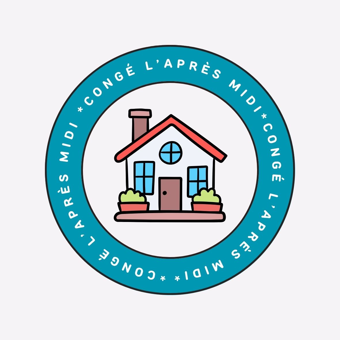 STICKERS : Congé l'après midi