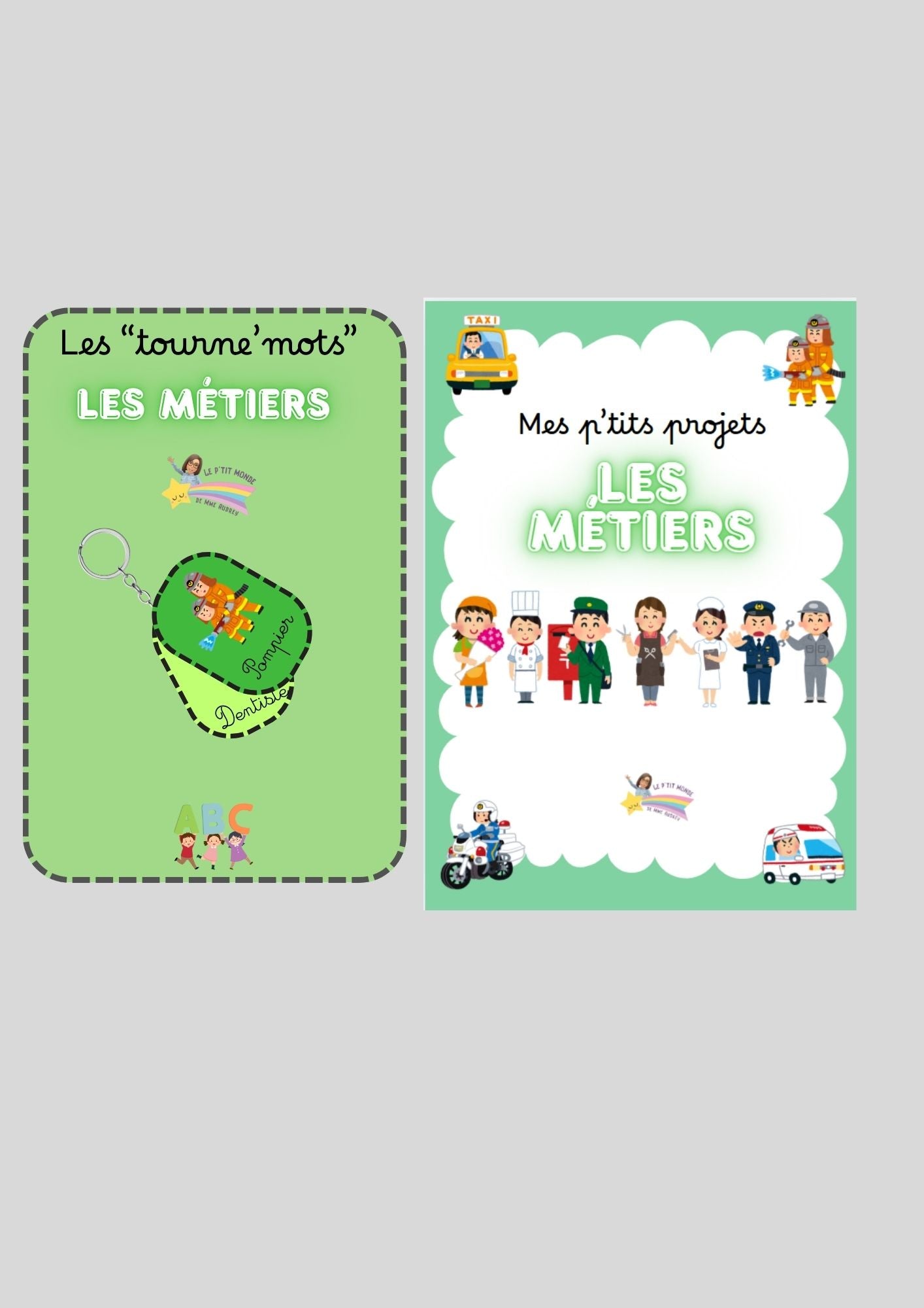 NOUVEAU! Pack DUO "Les métiers"