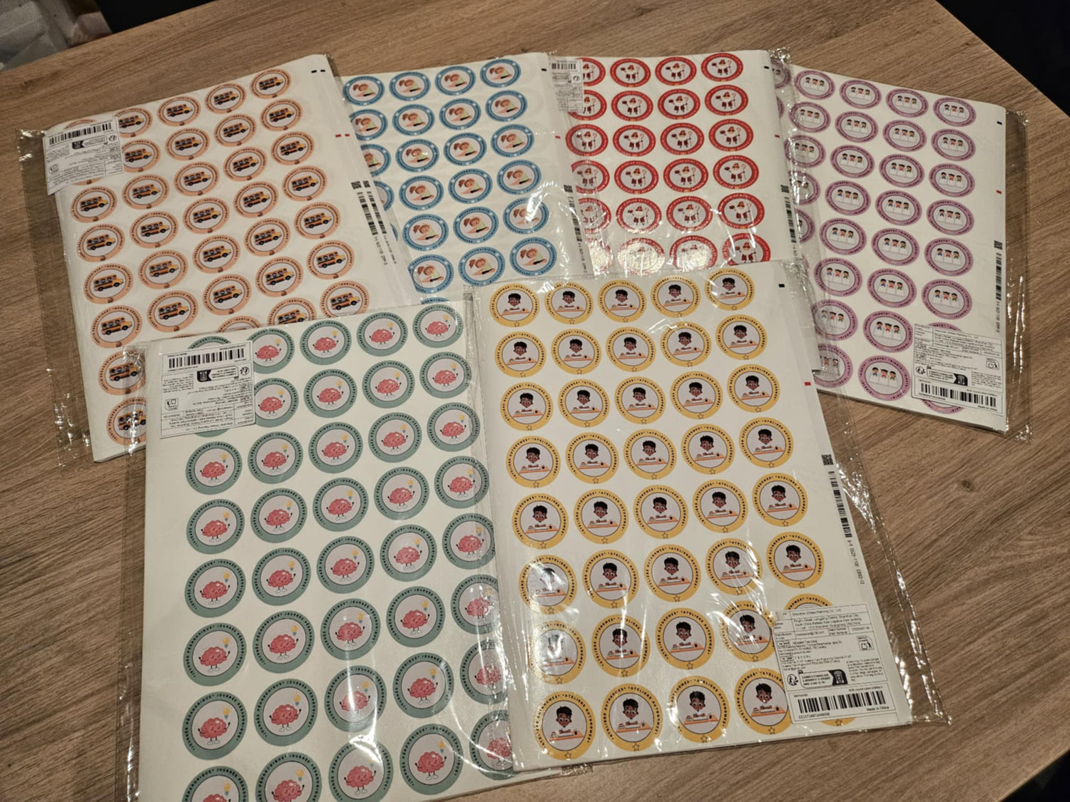 Les "stickers" pour journal de classe de l'enseignant