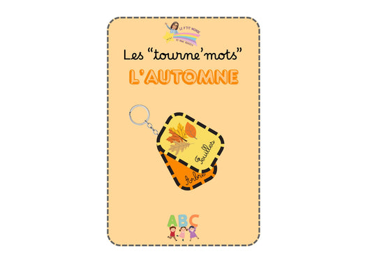 NOUVEAU ! Le tourne 'mot AUTOMNE Pdf