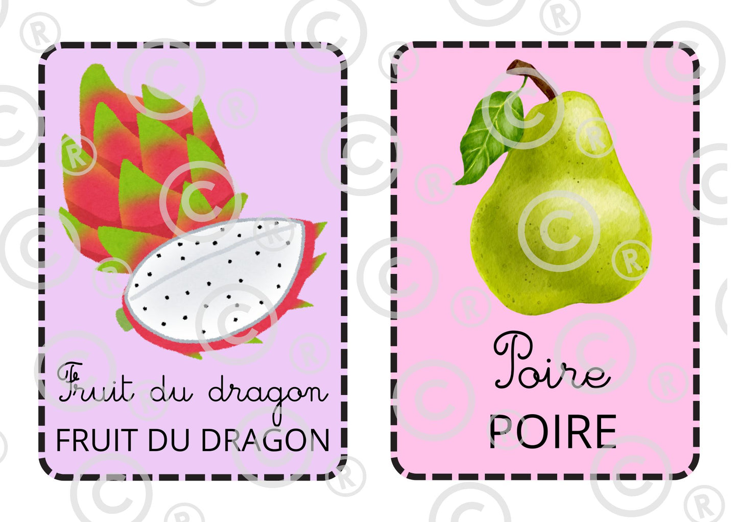 NOUVEAU ! Le tourne'mots sur LES FRUITS