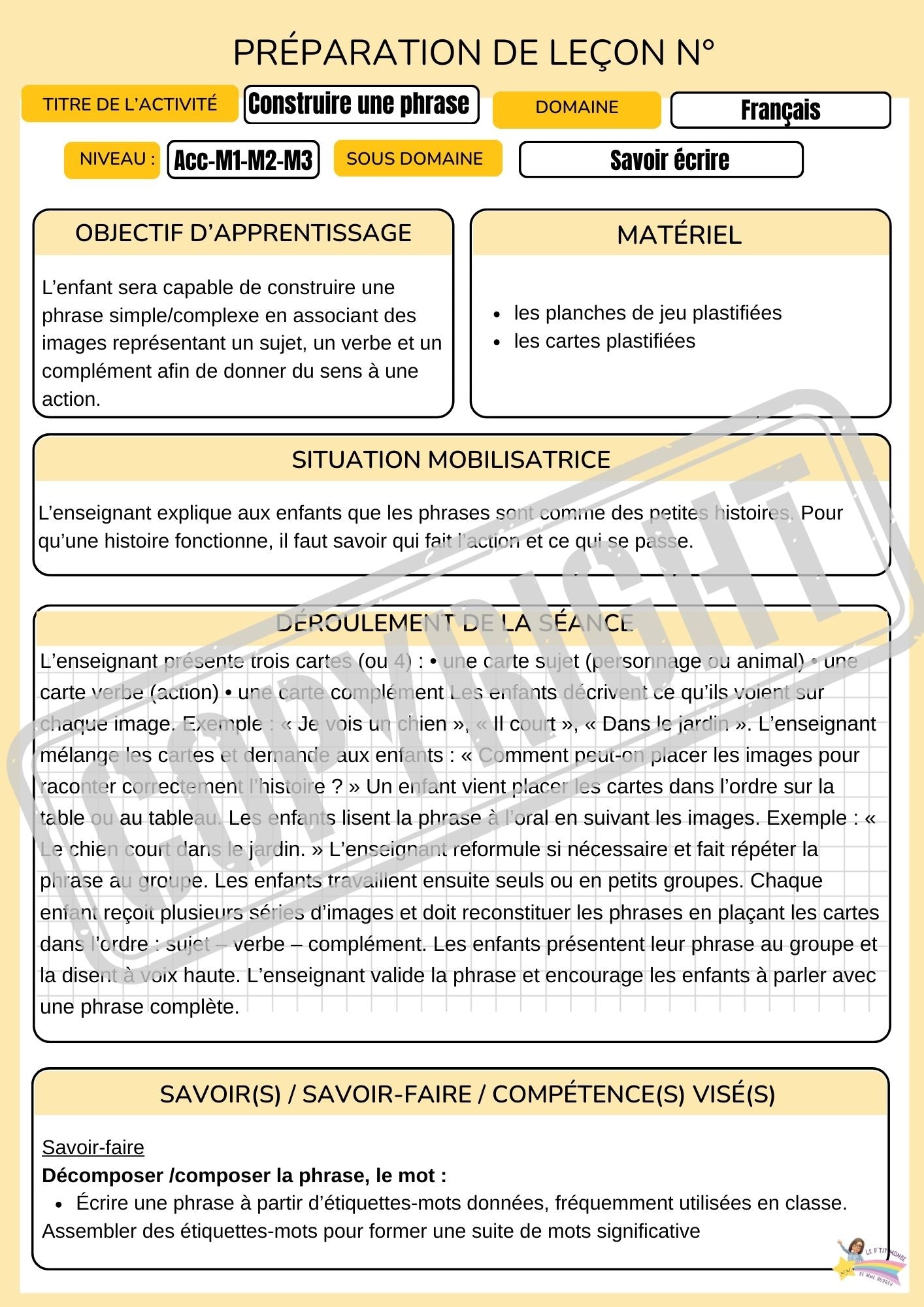 Mes p'tits ateliers de Français