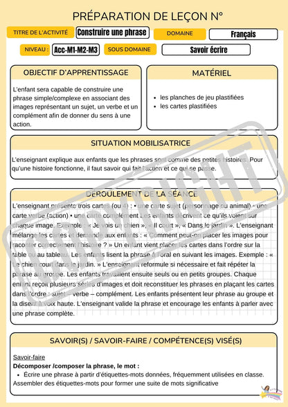 Mes p'tits ateliers de Français