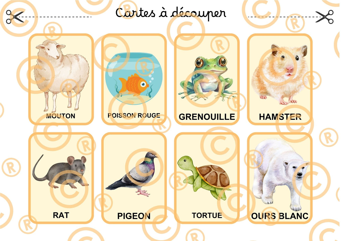 PDF Loto des animaux PDF