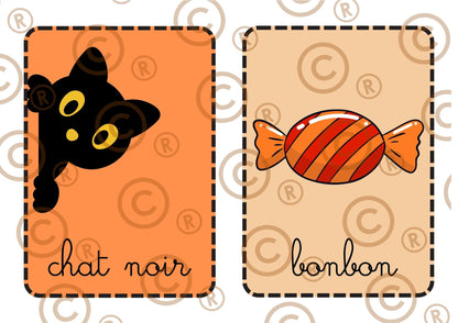 Tourne'mots sur le thème d'Halloween