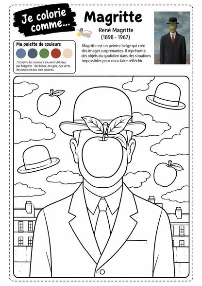 NOUVEAU! Mon p'tit dossier sur les peintres (Pdf)