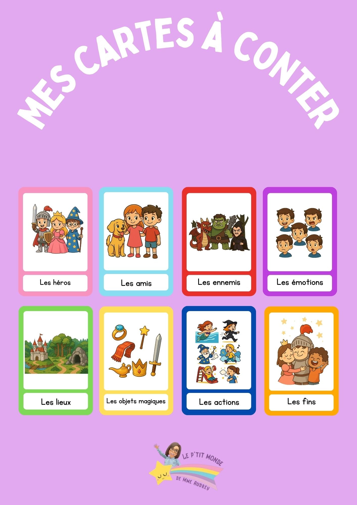 Mon dossier sur les contes ( maternelles / P1/P2)