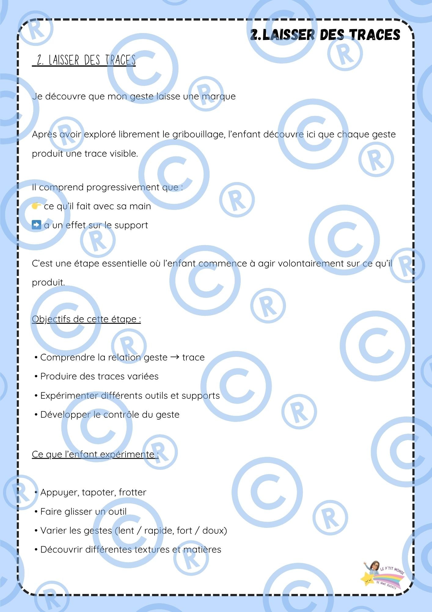 Mon cahier autonome de GRAPHISME : ACC/M1