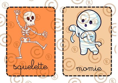 Tourne'mots sur le thème d'Halloween