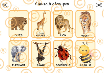 PDF Loto des animaux PDF