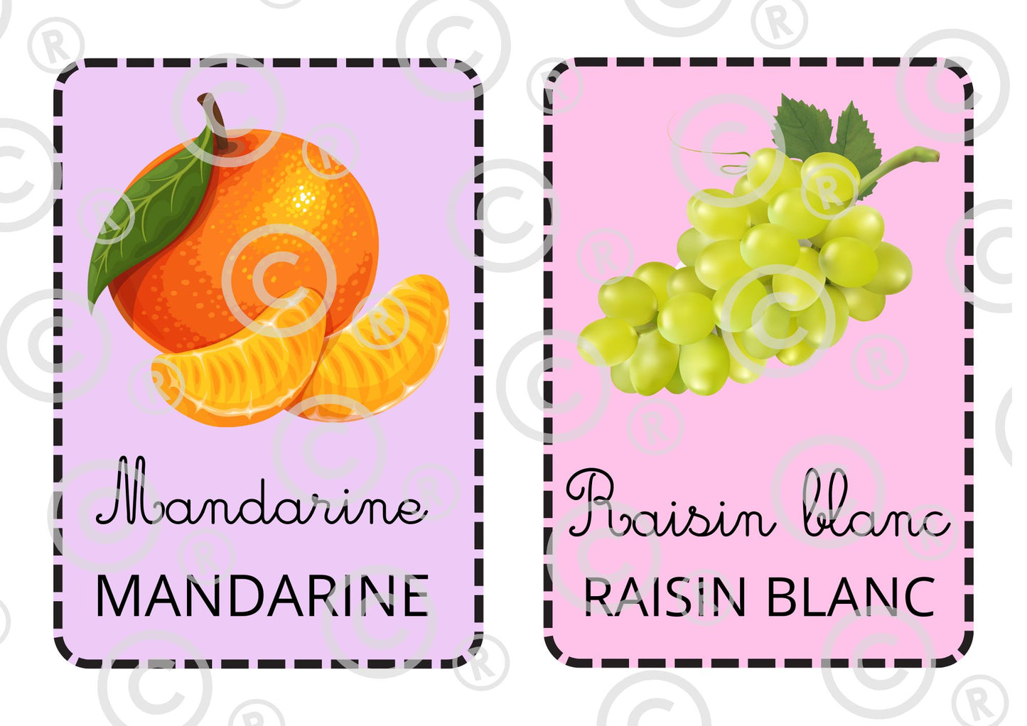 NOUVEAU ! Le tourne'mots sur LES FRUITS