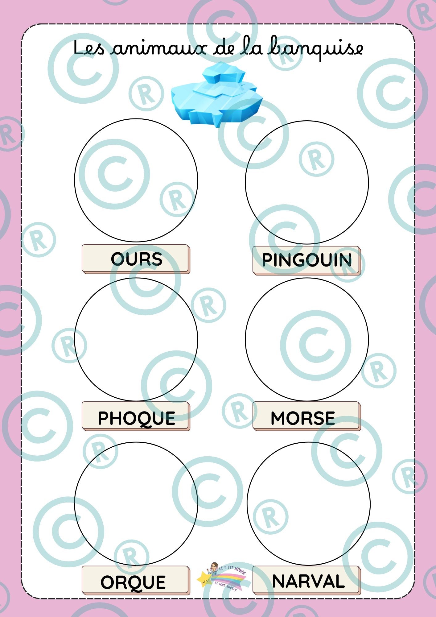 Mes tout p'tits livrets "ANIMAUX" PDF