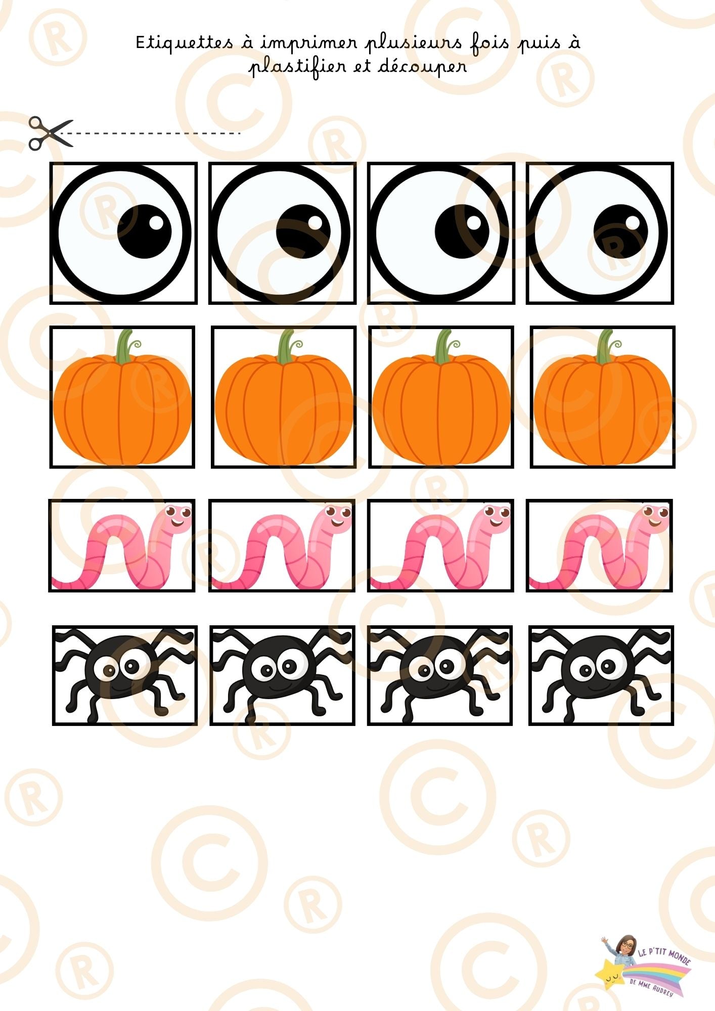 Mon p'tit dossier sur l' AUTOMNE et HALLOWEEN (PDF)