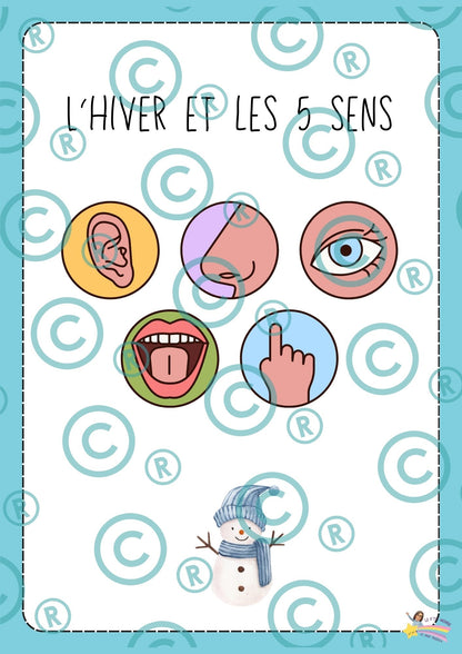 NOUVEAU ! Mon p'tit dossier : L'hiver ( maternelles)