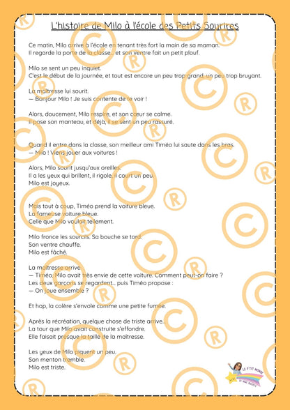 Mon p'tit dossier sur Les Emotions (NEW)