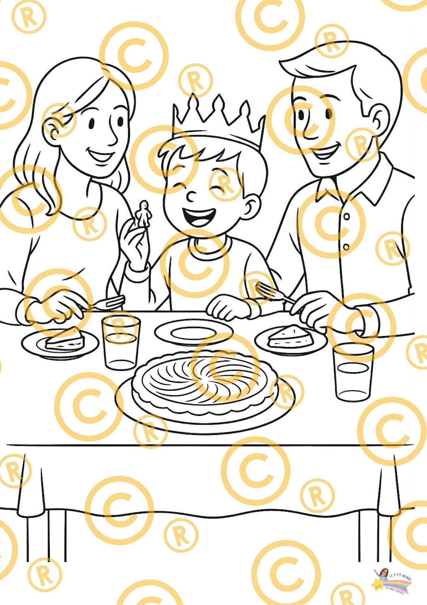 Mon p'tit dossier sur "La galette des rois" L'épiphanie