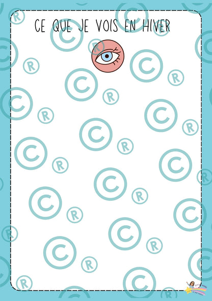 NOUVEAU ! Mon p'tit dossier : L'hiver ( maternelles)