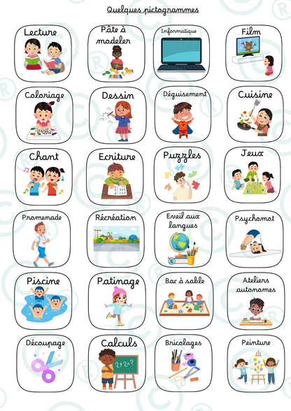 Mon dossier d'activités pour la RENTRÉE des classes PDF ( Maternelle)