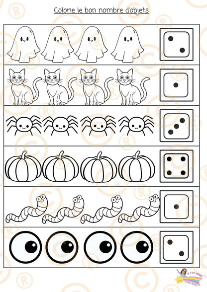 Mon p'tit dossier sur l' AUTOMNE et HALLOWEEN (PDF)