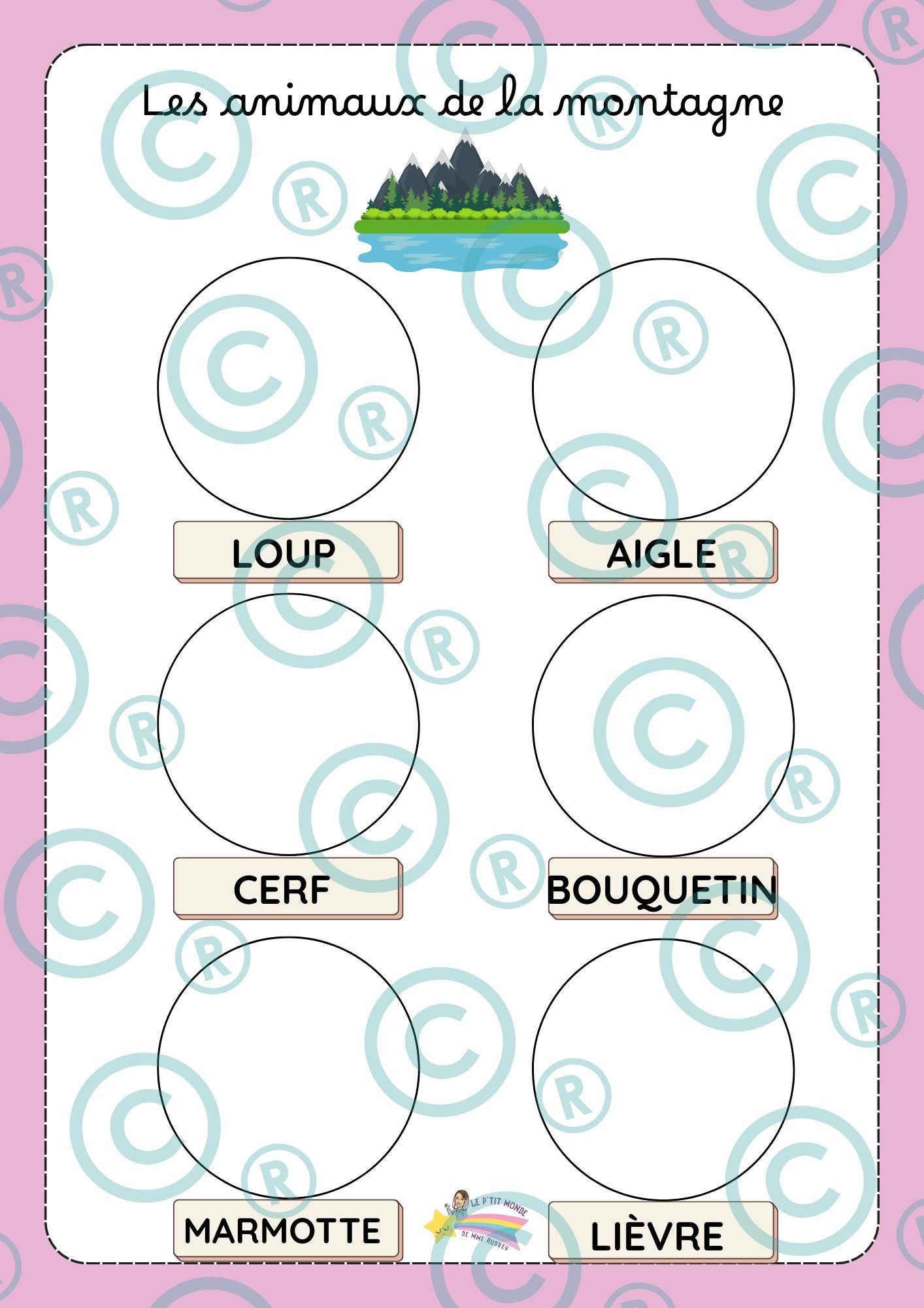 Mes tout p'tits livrets "ANIMAUX" PDF
