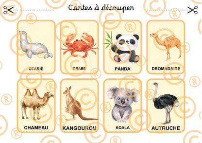 PDF Loto des animaux PDF