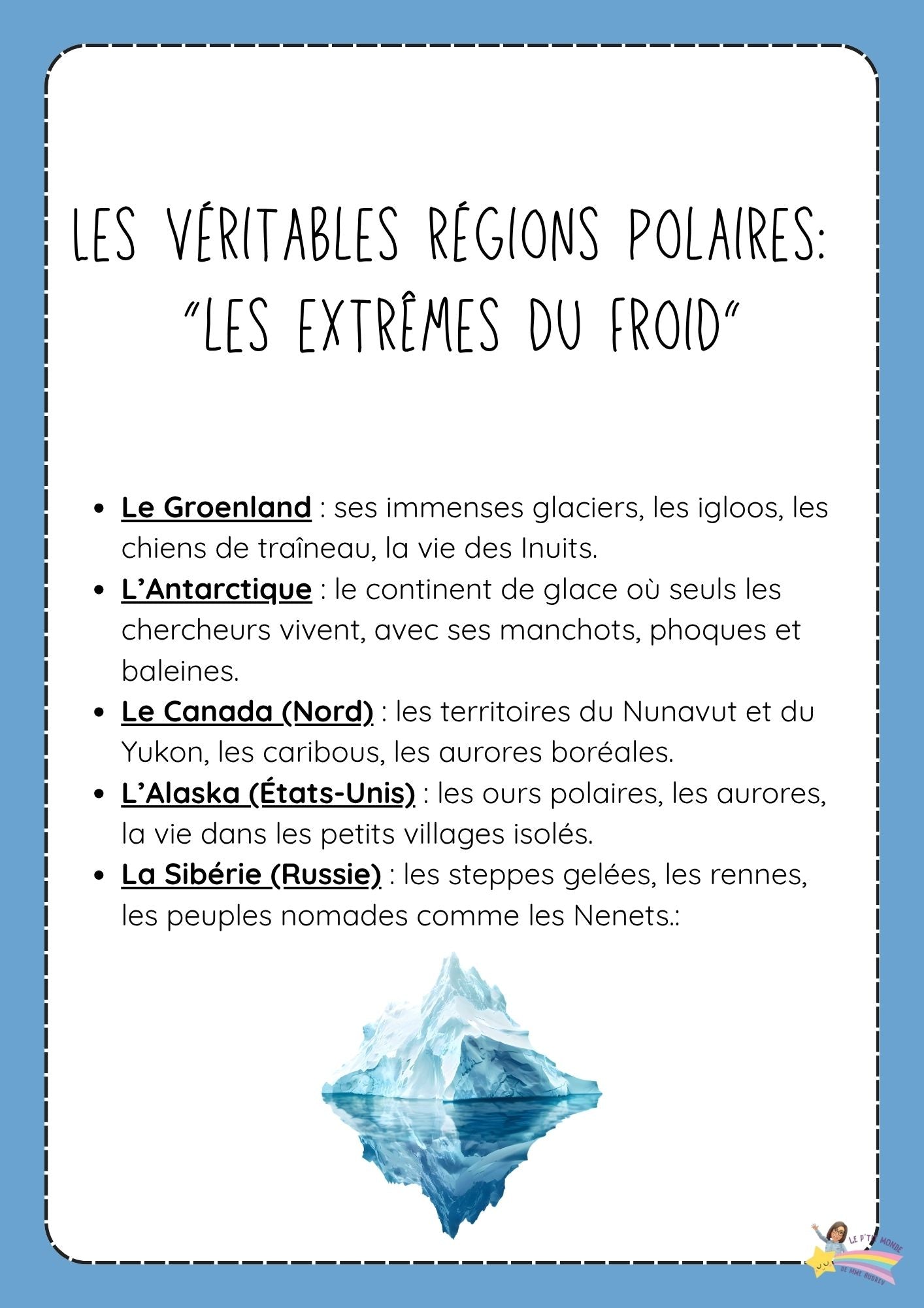 Eveil aux langues : Voyages aux pays des glaces