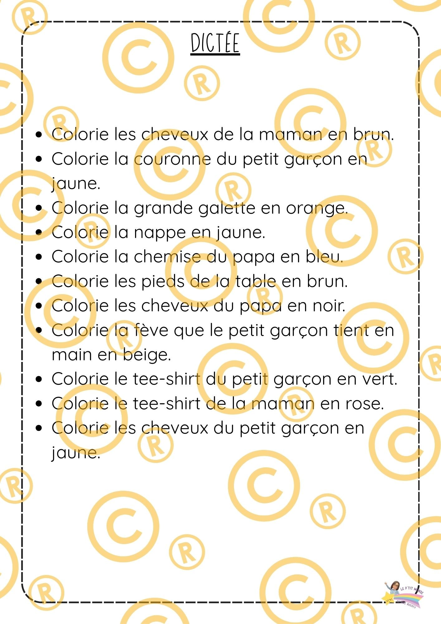 Mon p'tit dossier sur "La galette des rois" L'épiphanie