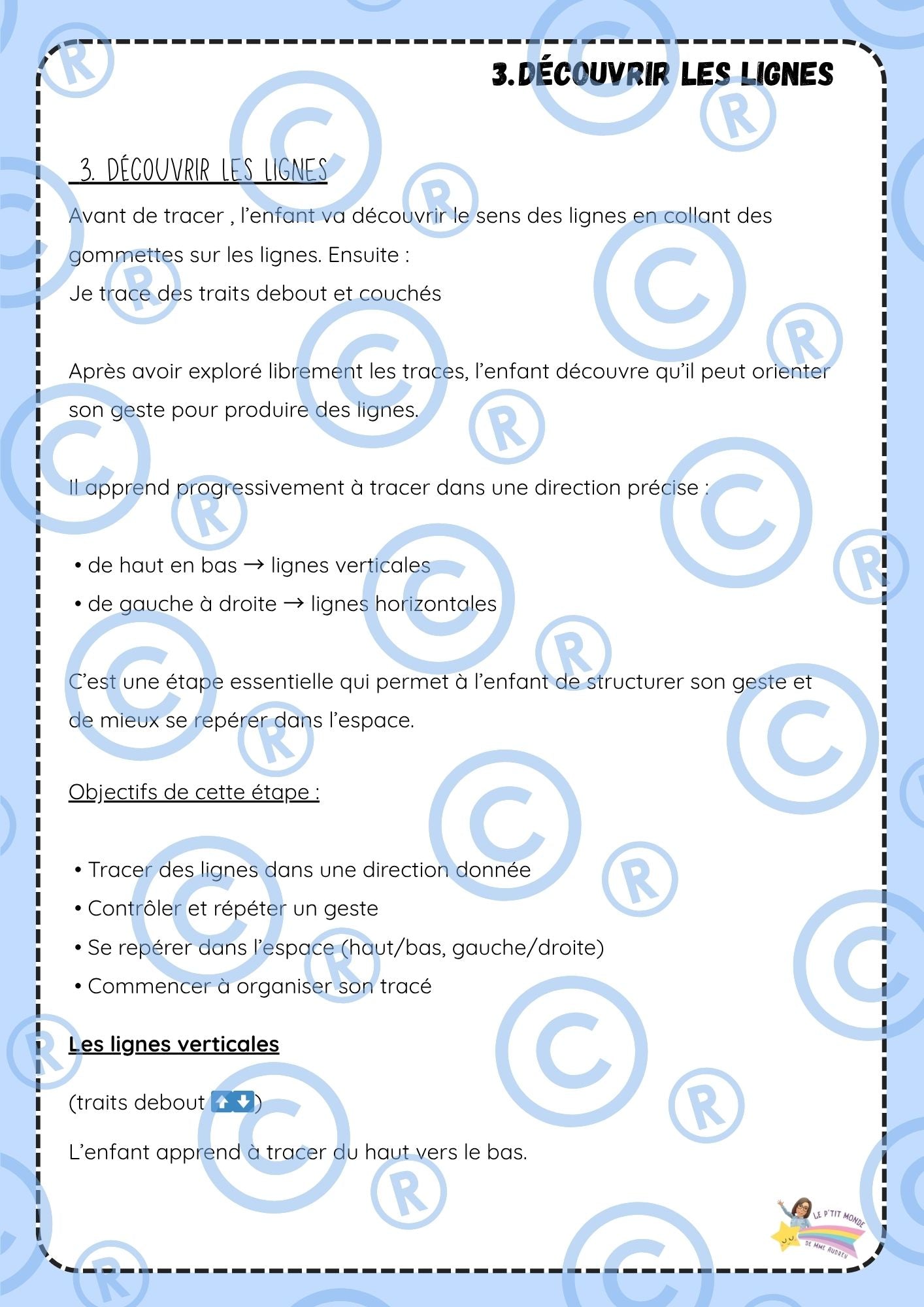 Mon cahier autonome de GRAPHISME : ACC/M1