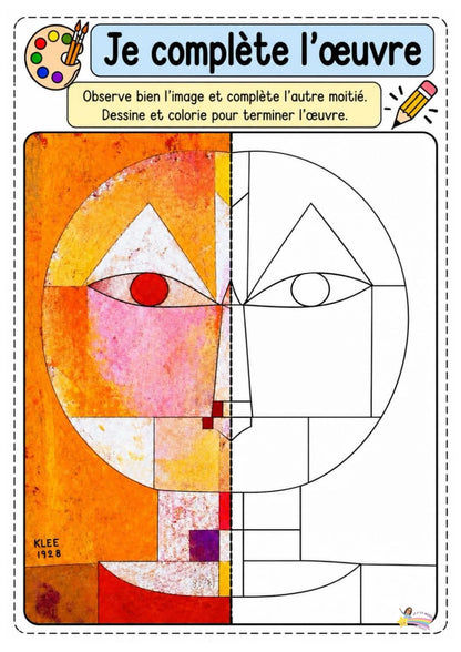 NOUVEAU! Mon p'tit dossier sur les peintres (Pdf)