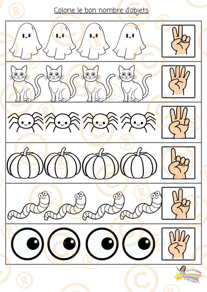 Mon p'tit dossier sur l' AUTOMNE et HALLOWEEN (PDF)