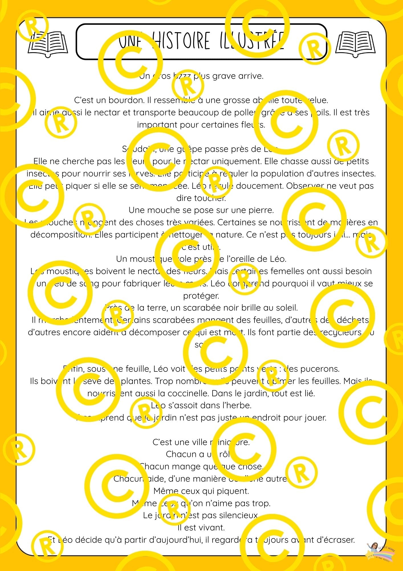 Mon dossier scientifique sur les insectes