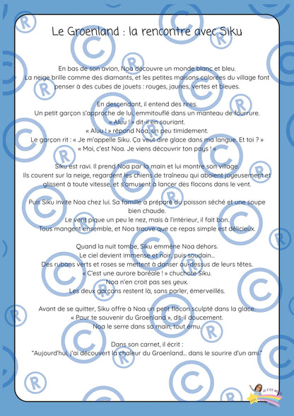 Eveil aux langues : Voyages aux pays des glaces