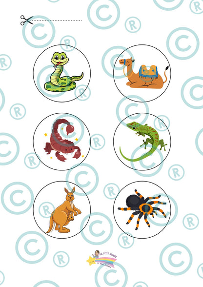 Mes tout p'tits livrets "ANIMAUX" PDF